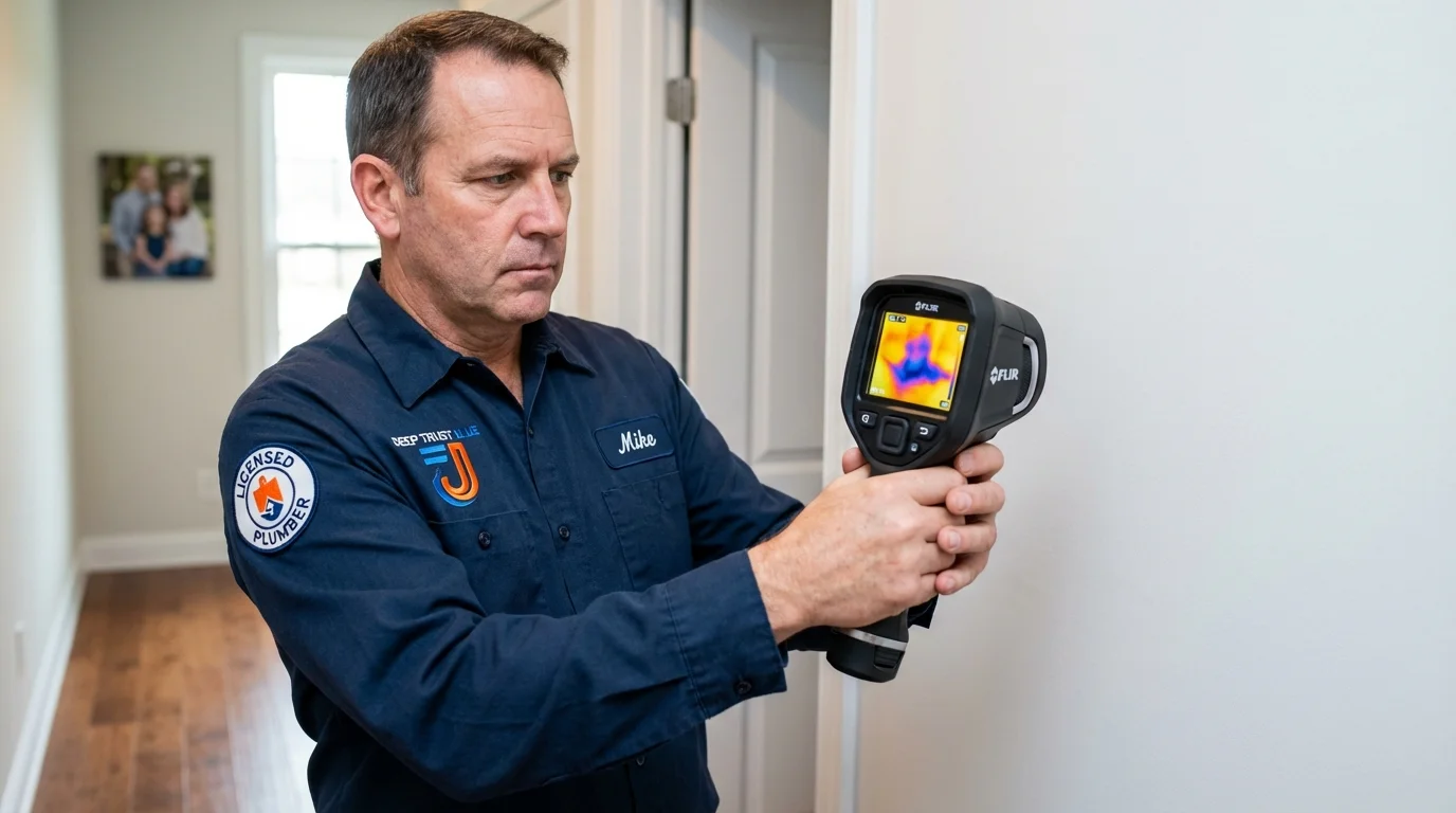 Thermal imaging leak detection by Johns Plumbing LLC in La Verne